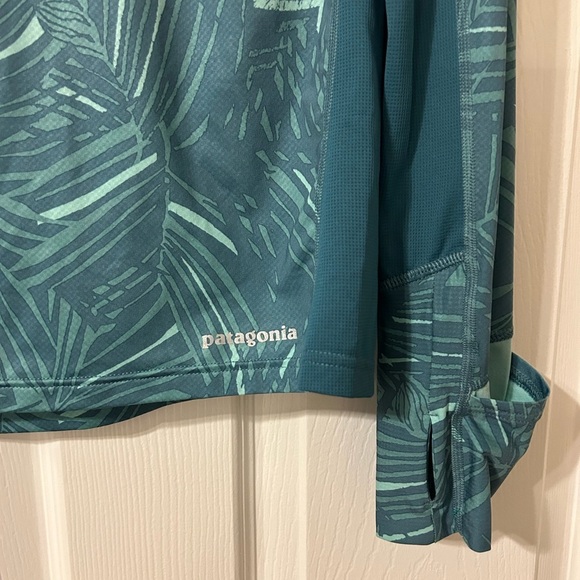 Patagonia Lightweight Quarter Zip Geometric Jacket - M - Picture 4 of 12